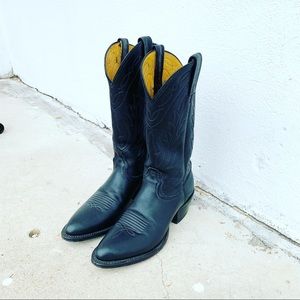 Nocona Black Cowboy Boots